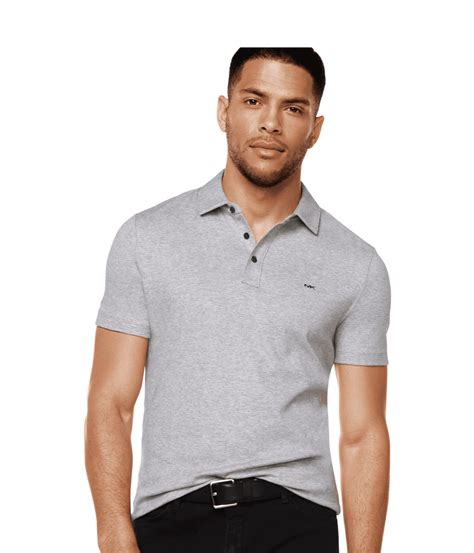 michael kors men's polo shirt|Cotton Polo Shirt .